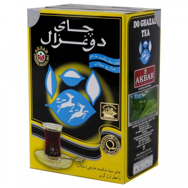 چای سیاه معطر سیلان دوغزال مقدار 500 گرم