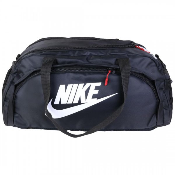 ساک ورزشی دوکاره مشکی طرح Nike