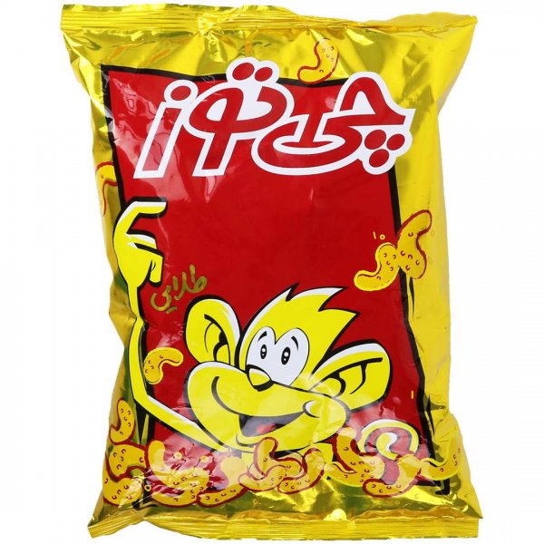 اسنک پنیری چی‌توز طلایی مقدار 60 گرم