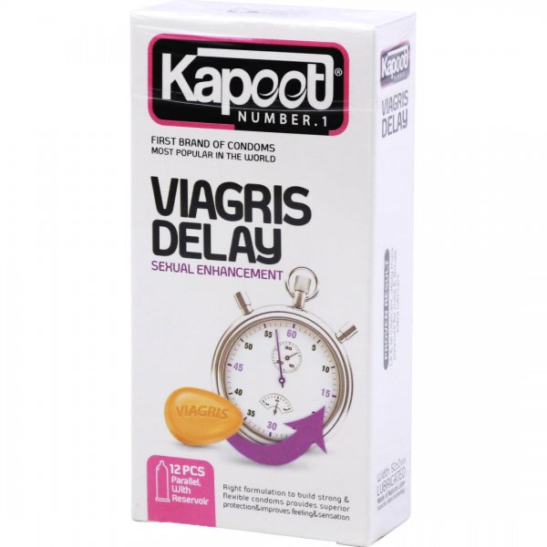 کاندوم کاپوت (Kapoot) مدل Viagris Delay