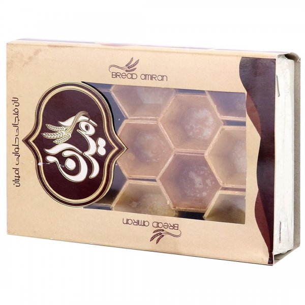 نان‌ حلوایی امیران مدل فنجانی طرح شش ضلعی