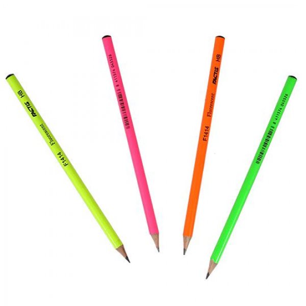 مداد مشکی فکتیس (Factis) مدل Fluorescent نوع HB 