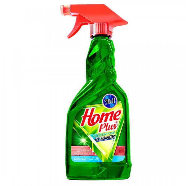 اسپری پاک‌کننده چندمنظوره سبز هوم پلاس مقدار 750 میلی‌لیتر