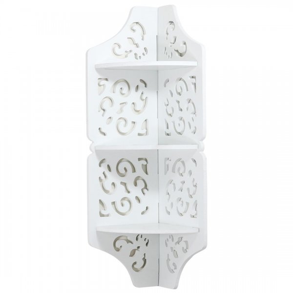 شلف نگهدارنده وسایل حمام رنگ سفید