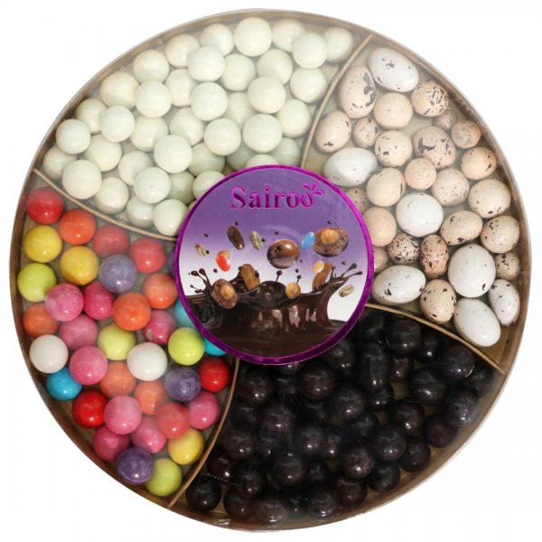 دراژه مغزدار کریستال سایرو مقدار 375 گرم