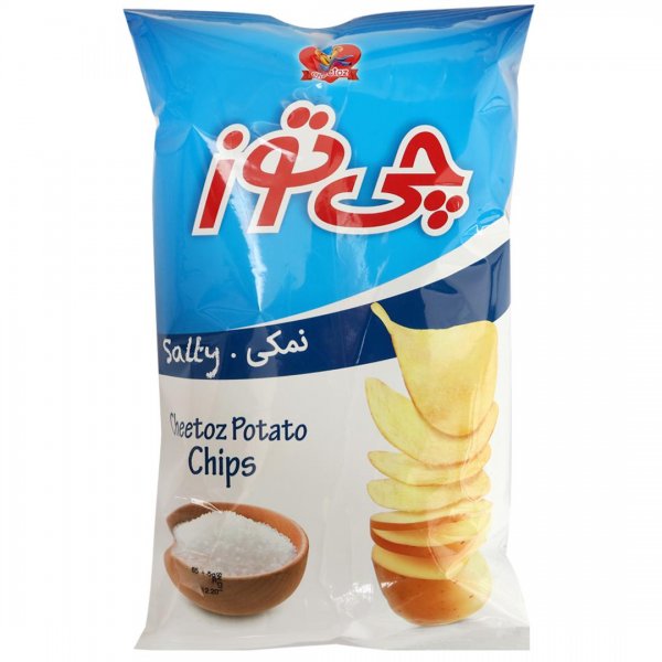 چیپس نمکی چی‌توز مقدار 60 گرم