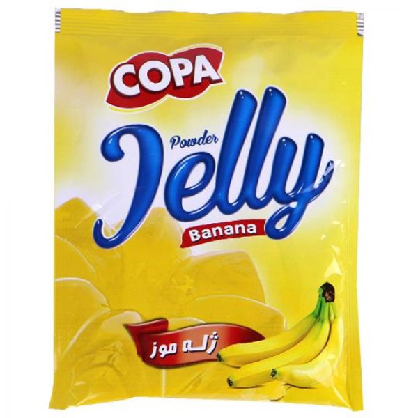 پودر ژله موزی کوپا مقدار 100 گرم
