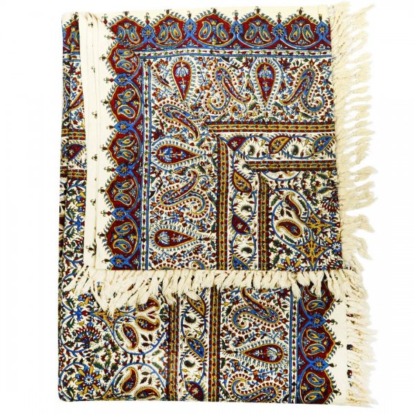 سفره قلمکار صادراتی کد 010 سایز 150x100 سانتی‌متر