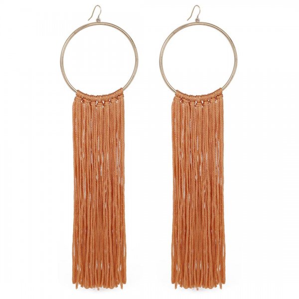 گوشواره لاویسا (LOVISA) استرالیا مدل حلقه‌ای آویزدار 