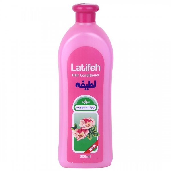 شامپو نرم‌کننده مو لطیفه مقدار 800 میلی‌لیتر 