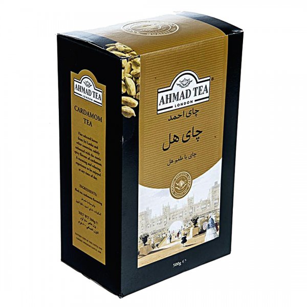 چای سیاه با طعم هل احمد مقدار 500 گرم