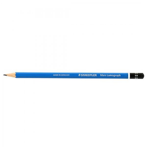 مداد مشکی طراحی استدلر (Staedtler) مدل Mars Lumograph نوع 9H