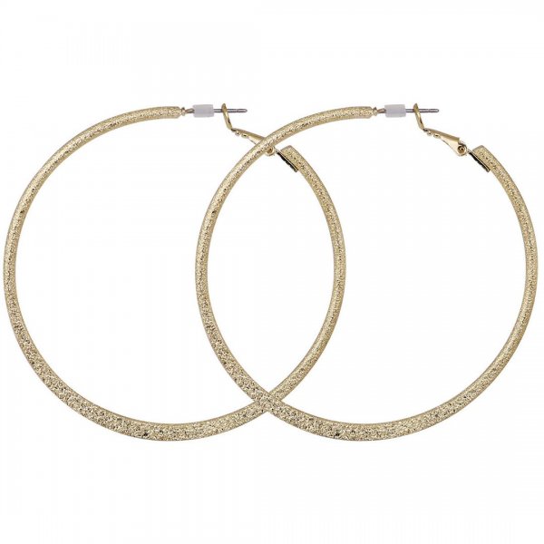 گوشواره لاویسا (LOVISA) استرالیا مدل حلقه‌ای رنگ طلایی