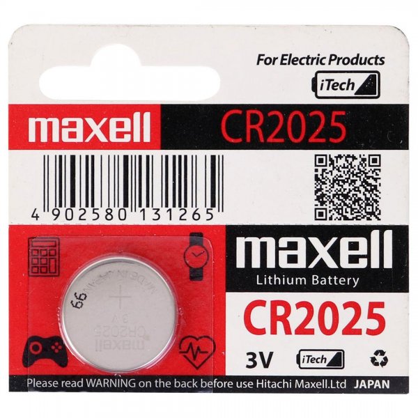باتری سکه‌ای لیتیومی مکسل (MAXCEL) مدل 2025