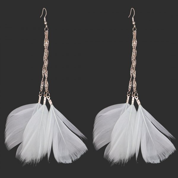 گوشواره لاویسا (LOVISA) استرالیا مدل آویزدار پر