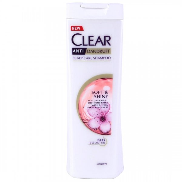 شامپوضد شوره زنانه کلییر (Clear) مدل soft & shiny مقدار 200 میلی‌لیتر