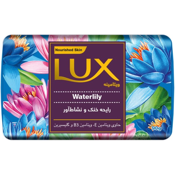 صابون لوکس (Lux) مدل Agua Sparkle مقدار 90 گرم