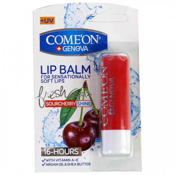 نرم‌کننده و براق‌کننده لب آلبالو کامان مقدار 3.5 گرم