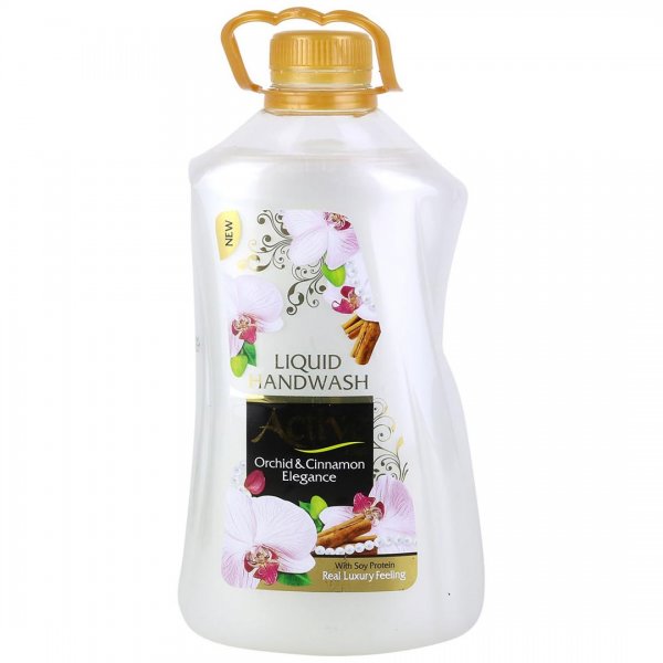 مایع دستشویی دارچین و ارکیده اکتیو مقدار  2500 گرم