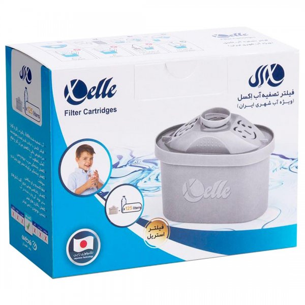 فیلتر استریل پارچ تصفیه آب مناسب برای آب شهری ایران اکسل (Xelle) مدل 25 بسته 1 عددی 