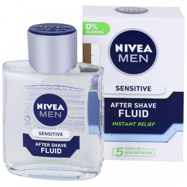 افترشیو 100 میلی‌لیتری نیوآ من (Nivea Men) سری Fluid مدل Sensitive